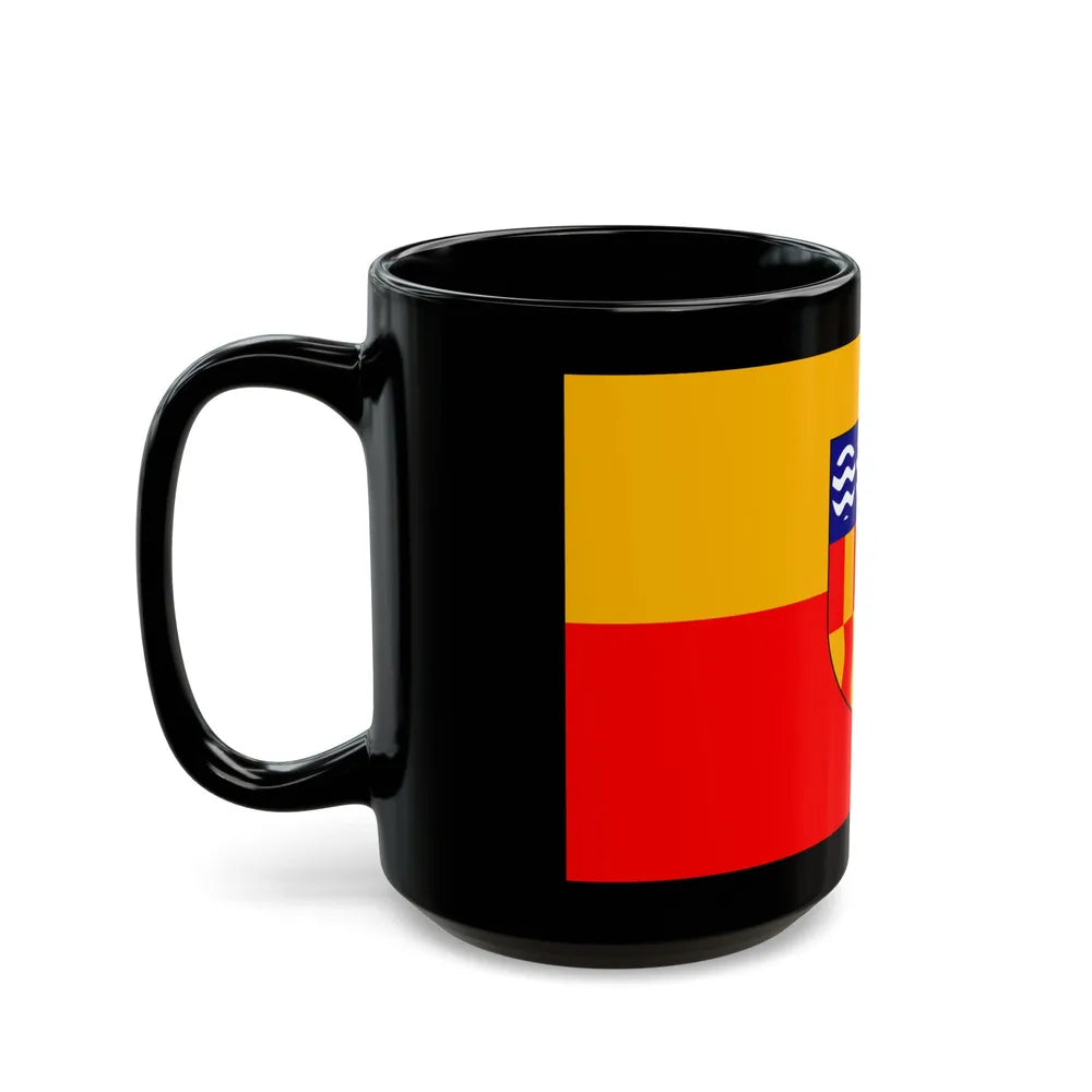 Flag of Langford BC Canada - Black Coffee Mug-Go Mug Yourself