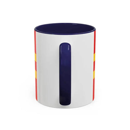 Flag of Langley BC Canada - Accent Coffee Mug - Go Mug Yourself