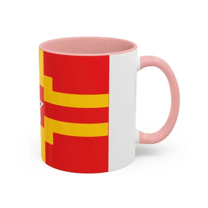 Flag of Langley BC Canada - Accent Coffee Mug - Go Mug Yourself