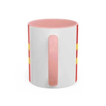 Flag of Langley BC Canada - Accent Coffee Mug - Go Mug Yourself