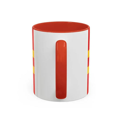 Flag of Langley BC Canada - Accent Coffee Mug - Go Mug Yourself