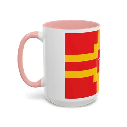 Flag of Langley BC Canada - Accent Coffee Mug - Go Mug Yourself