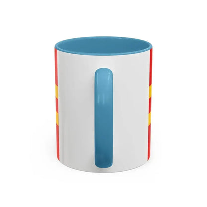 Flag of Langley BC Canada - Accent Coffee Mug - Go Mug Yourself