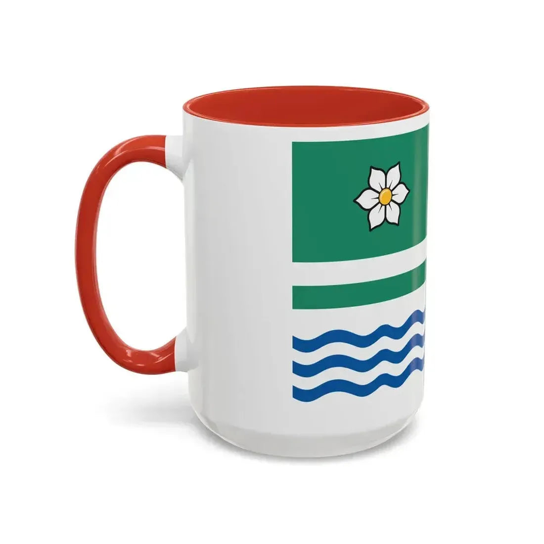Flag of Langley British Columbia Canada - Accent Coffee Mug - Go Mug Yourself