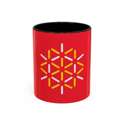 Flag of Languedoc Roussillon France 2 - Accent Coffee Mug 11oz Black - Go Mug Yourself