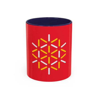 Flag of Languedoc Roussillon France 2 - Accent Coffee Mug 11oz Navy - Go Mug Yourself