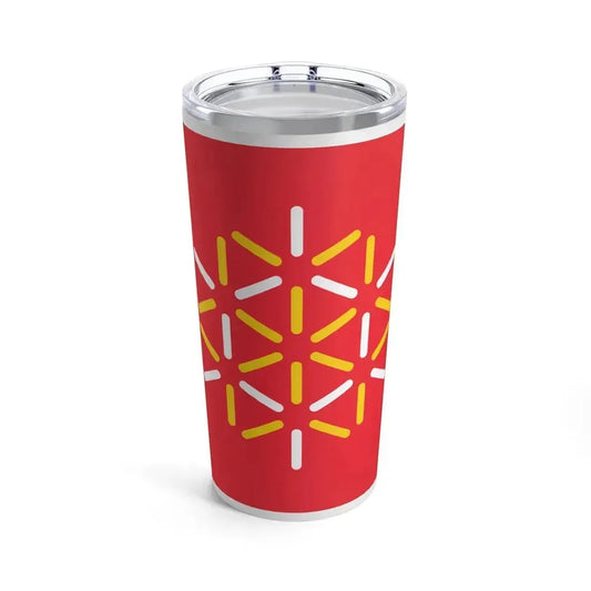 Flag of Languedoc Roussillon France 2 - Tumbler 20oz 20oz - Go Mug Yourself