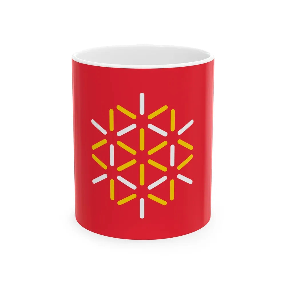 Flag of Languedoc Roussillon France 2 - White Coffee Mug-11oz-Go Mug Yourself