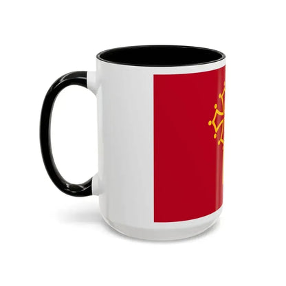 Flag of Languedoc Roussillon France - Accent Coffee Mug - Go Mug Yourself