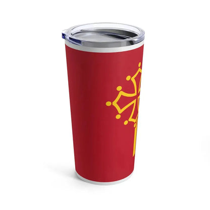 Flag of Languedoc Roussillon France - Tumbler 20oz - Go Mug Yourself