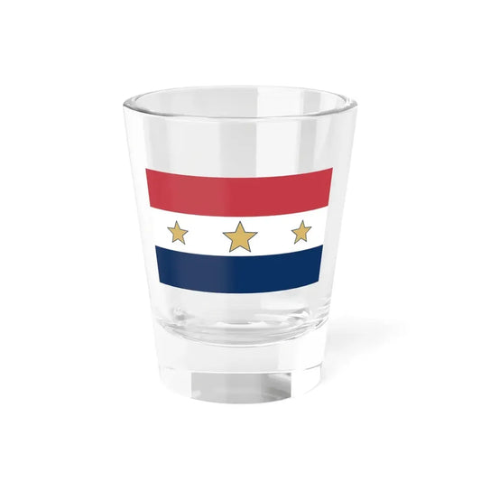Flag of Lansing Illinois (United States) Shot Glass 1.5oz 1.5oz - Go Mug Yourself