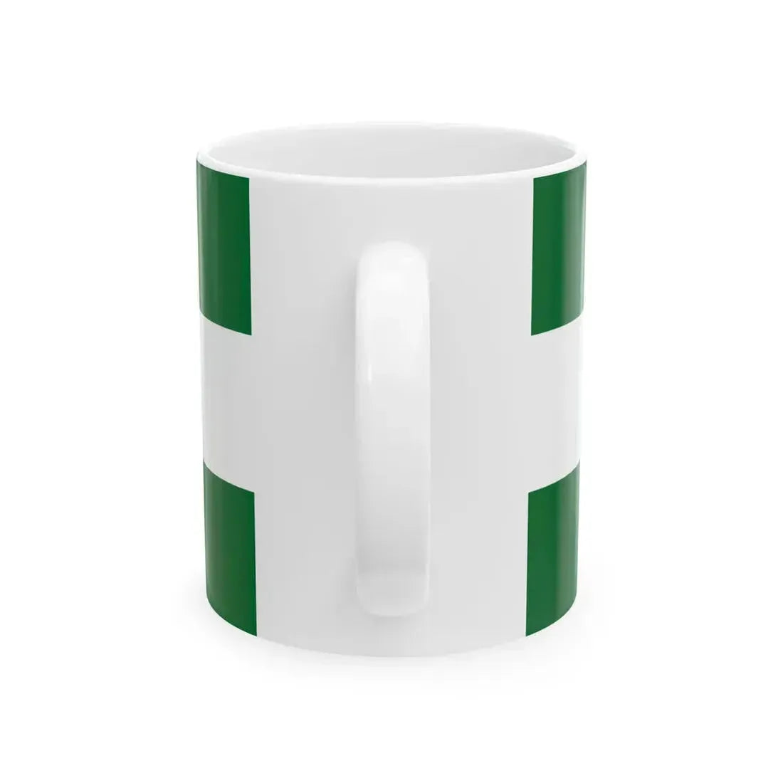 Flag of Lanycsok (Hungary) White Coffee Mug - Go Mug Yourself