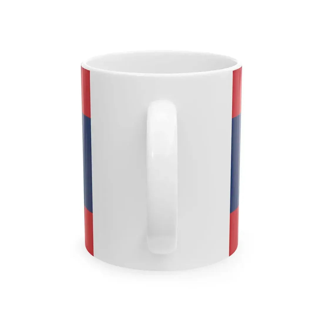 Flag of Laos 16-9 (Laos) White Coffee Mug - Go Mug Yourself