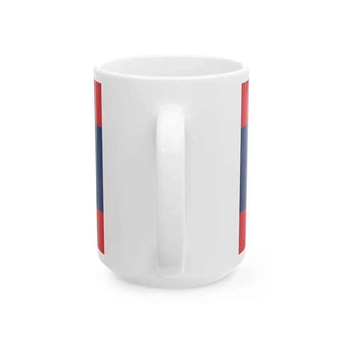 Flag of Laos 16-9 (Laos) White Coffee Mug - Go Mug Yourself