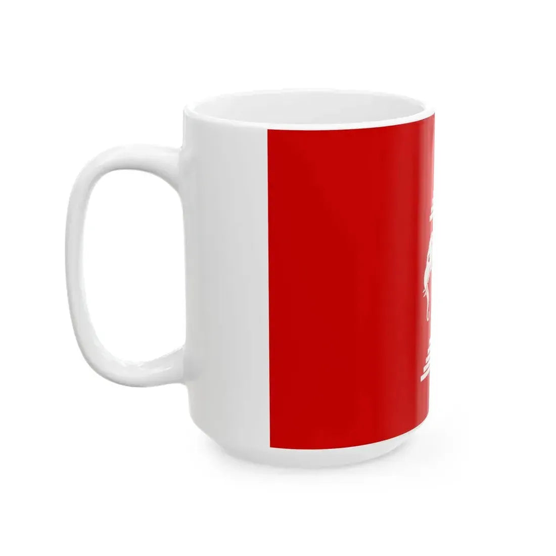 Flag of Laos 1952-1975 (Laos) White Coffee Mug - Go Mug Yourself