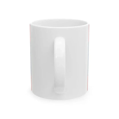 Flag of Laos (Laos) White Coffee Mug - Go Mug Yourself