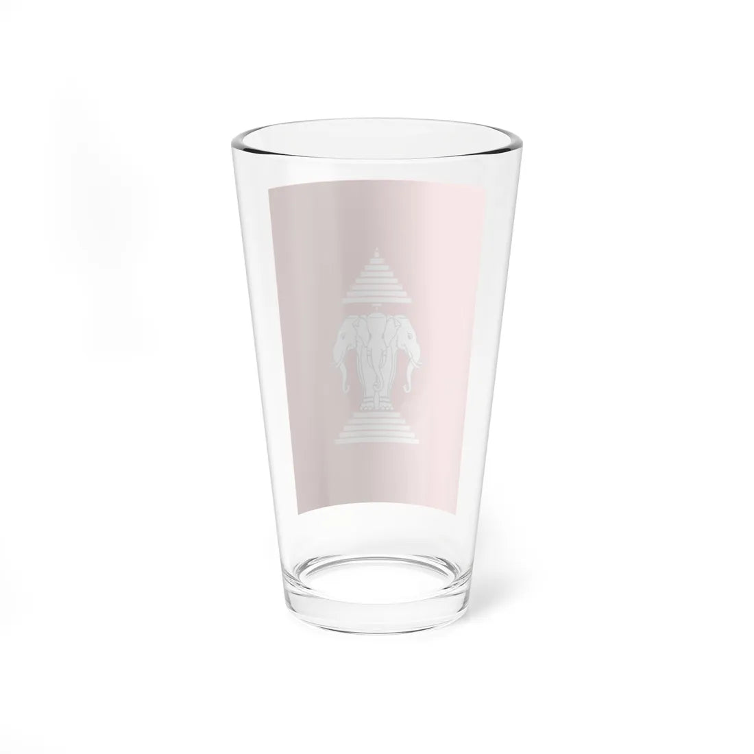 Flag of Laos vertical 1952-1975 (Laos) Pint Glass 16oz - Go Mug Yourself