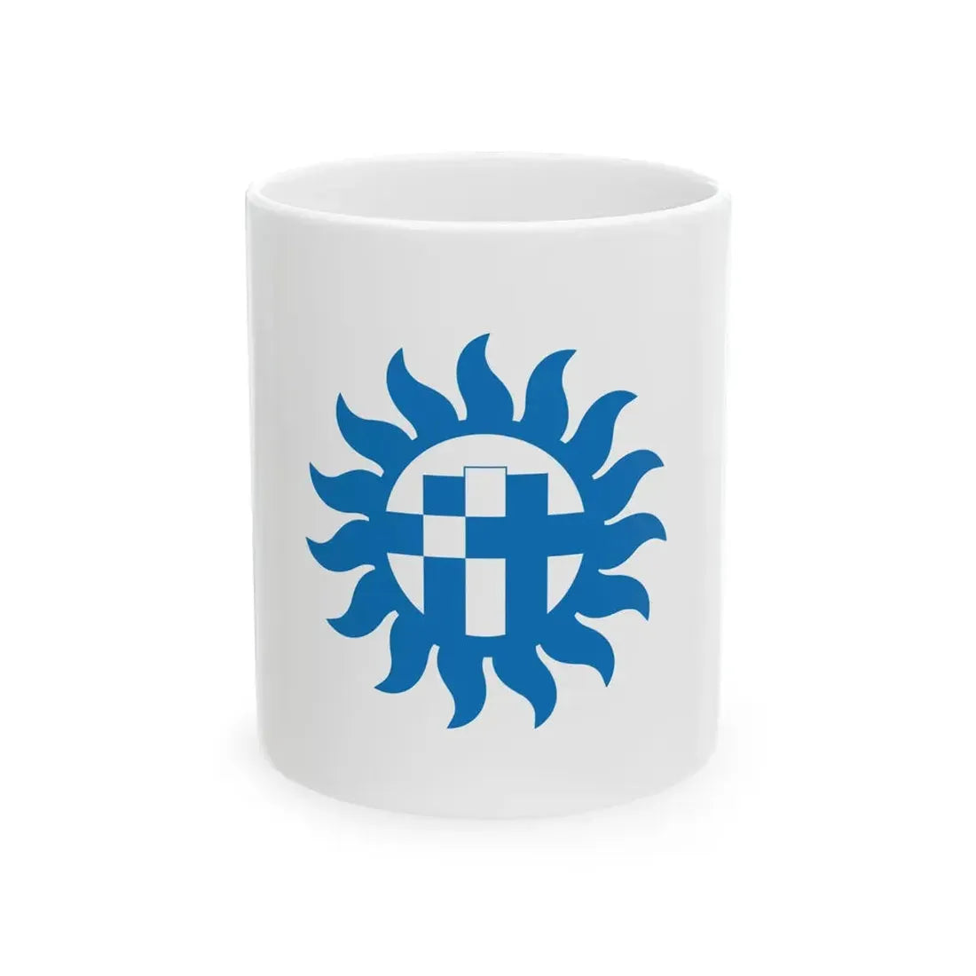 Flag of Las Cruces New Mexico (Mexico) White Coffee Mug 11oz - Go Mug Yourself