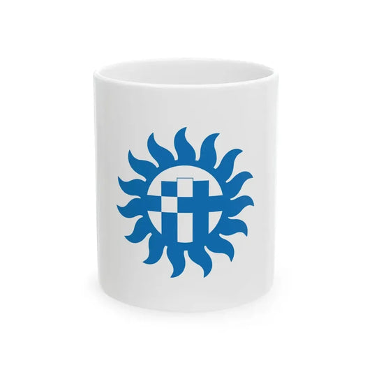 Flag of Las Cruces New Mexico (Mexico) White Coffee Mug 11oz - Go Mug Yourself