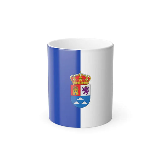 Flag of Las Palmas Spain - Color Changing Coffee Mug-11oz-Go Mug Yourself