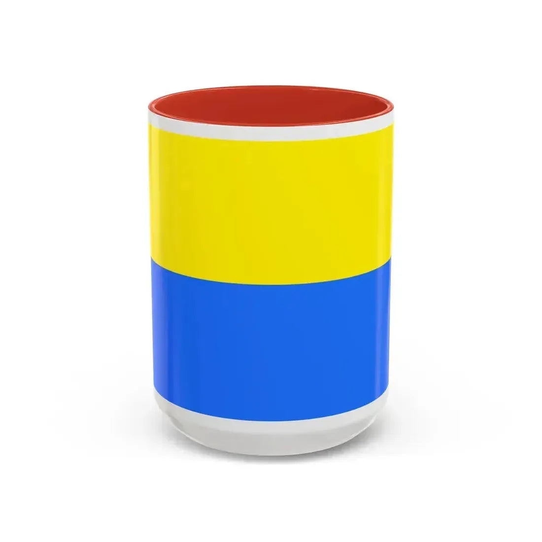 Flag of Latacunga Ecuador - Accent Coffee Mug 15oz Red - Go Mug Yourself