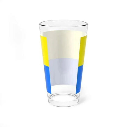 Flag of Latacunga Ecuador - Pint Glass 16oz - Go Mug Yourself