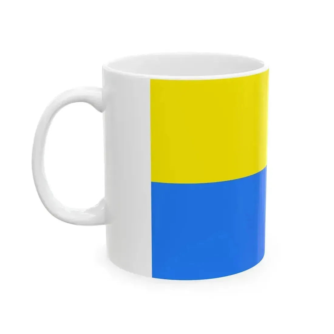 Flag of Latacunga Ecuador - White Coffee Mug - Go Mug Yourself