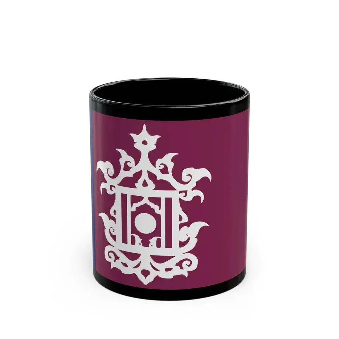 Flag of Late 19th Century Flag of Sulu Malaysia - Black Coffee Mug 11oz - Go Mug Yourself