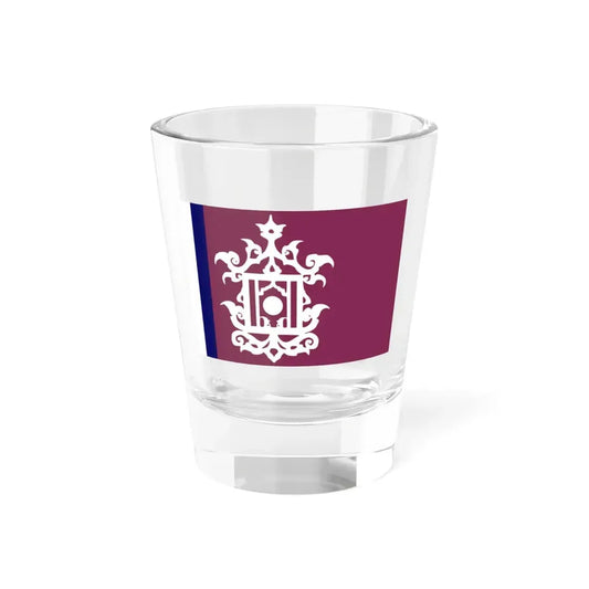 Flag of Late 19th Century Flag of Sulu Malaysia - Shot Glass 1.5oz 1.5oz - Go Mug Yourself