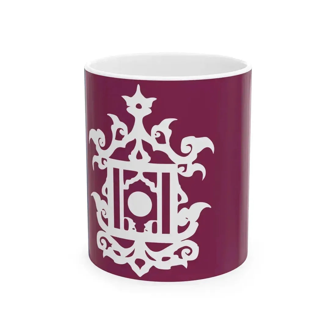 Flag of Late 19th Century Flag of Sulu Malaysia - White Coffee Mug 11oz - Go Mug Yourself