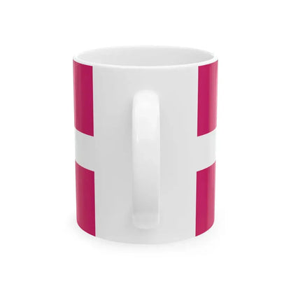Flag of Latvia WFB 2000 (Latvia) White Coffee Mug - Go Mug Yourself