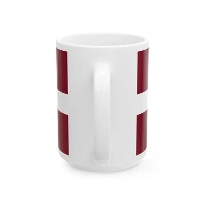 Flag of Latvia WFB 2004 (Latvia) White Coffee Mug - Go Mug Yourself