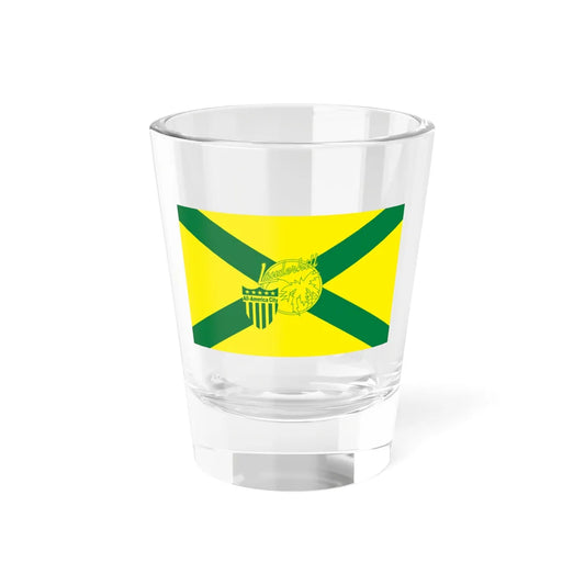 Flag of Lauderhill Florida (United States) Shot Glass 1.5oz 1.5oz - Go Mug Yourself