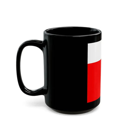 Flag of Lausanne Switzerland - Black Coffee Mug - Go Mug Yourself