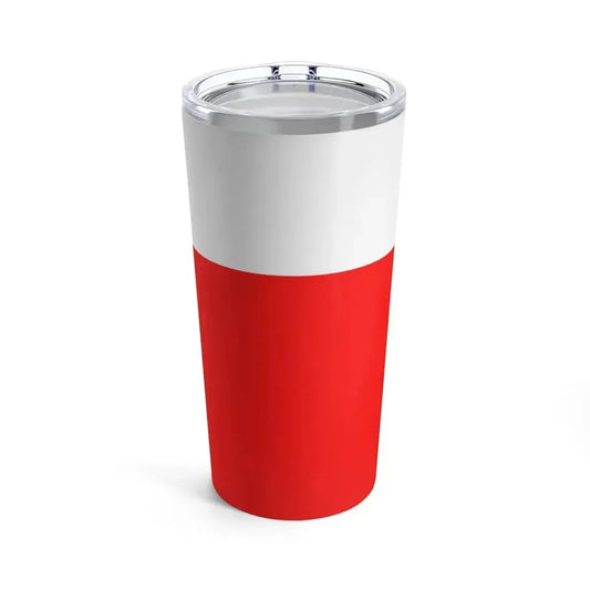 Flag of Lausanne Switzerland - Tumbler 20oz 20oz - Go Mug Yourself