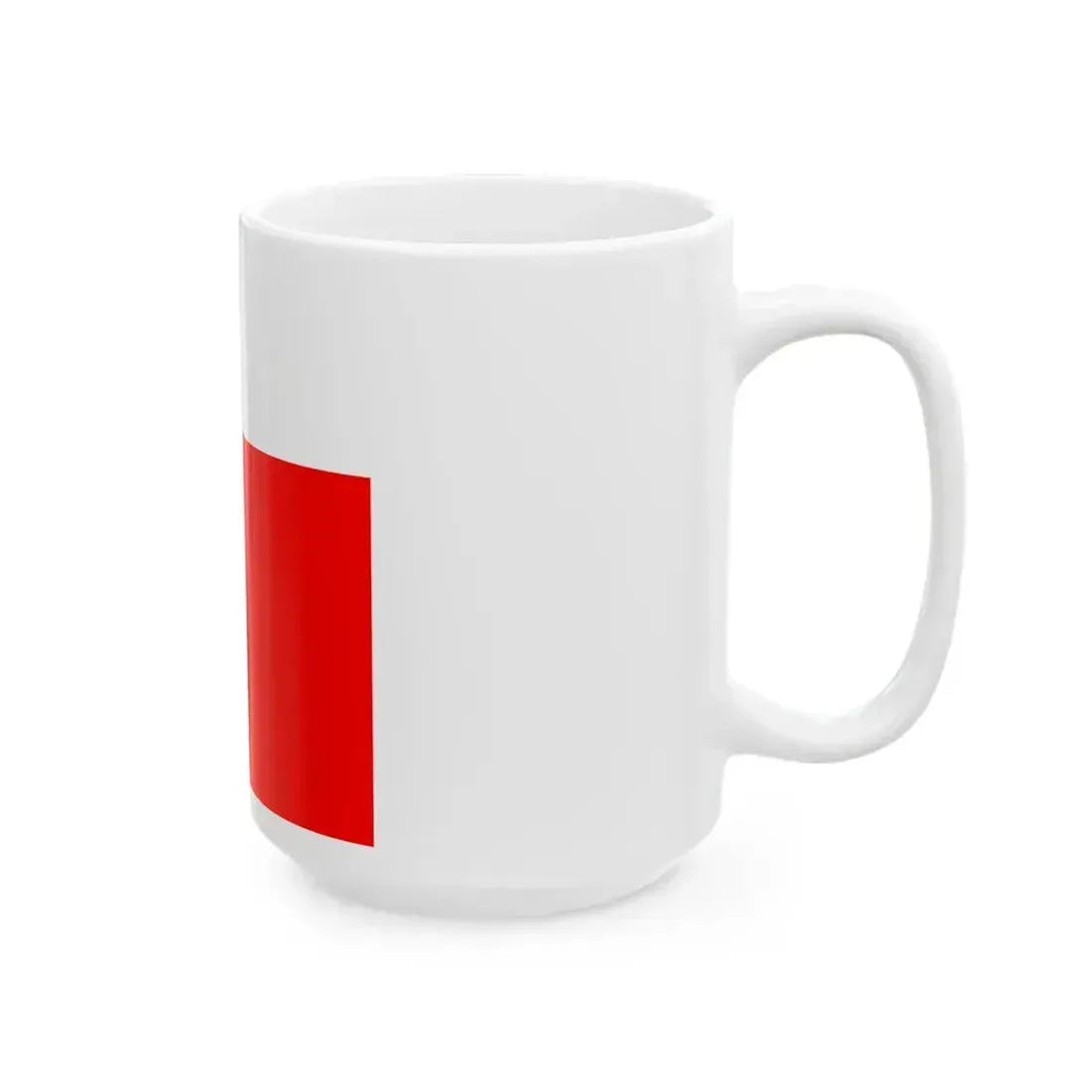 Flag of Lausanne Switzerland - White Coffee Mug - Go Mug Yourself