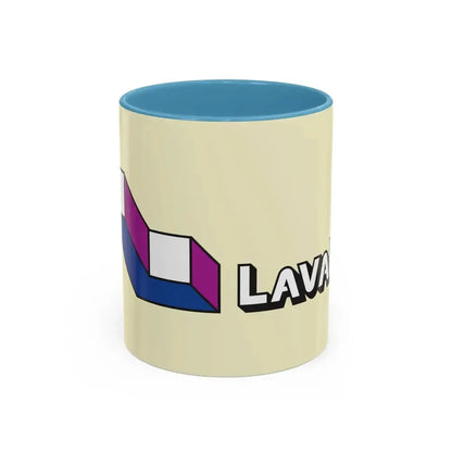 Flag of Laval Quebec Canada - Accent Coffee Mug 11oz Light Blue - Go Mug Yourself