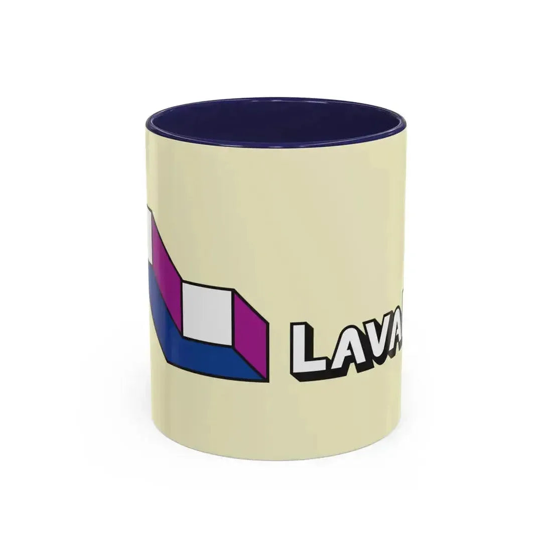 Flag of Laval Quebec Canada - Accent Coffee Mug 11oz Navy - Go Mug Yourself