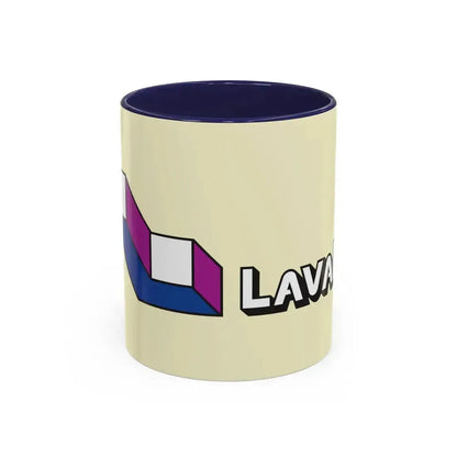Flag of Laval Quebec Canada - Accent Coffee Mug 11oz Navy - Go Mug Yourself