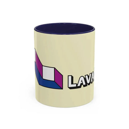 Flag of Laval Quebec Canada - Accent Coffee Mug 11oz Navy - Go Mug Yourself