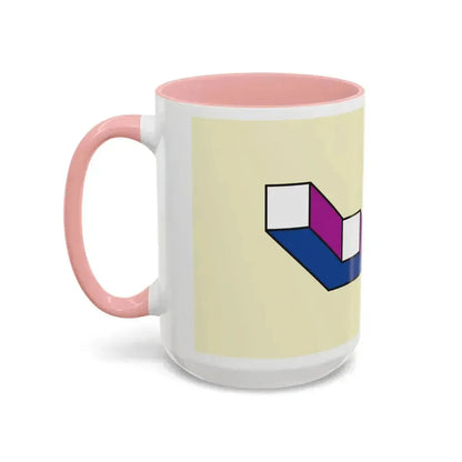 Flag of Laval Quebec Canada - Accent Coffee Mug - Go Mug Yourself