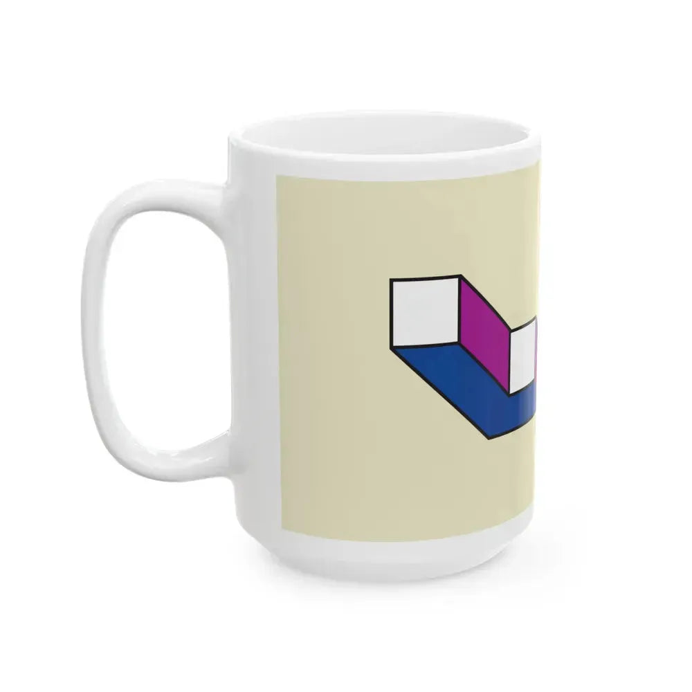 Flag of Laval Quebec Canada - White Coffee Mug - Go Mug Yourself