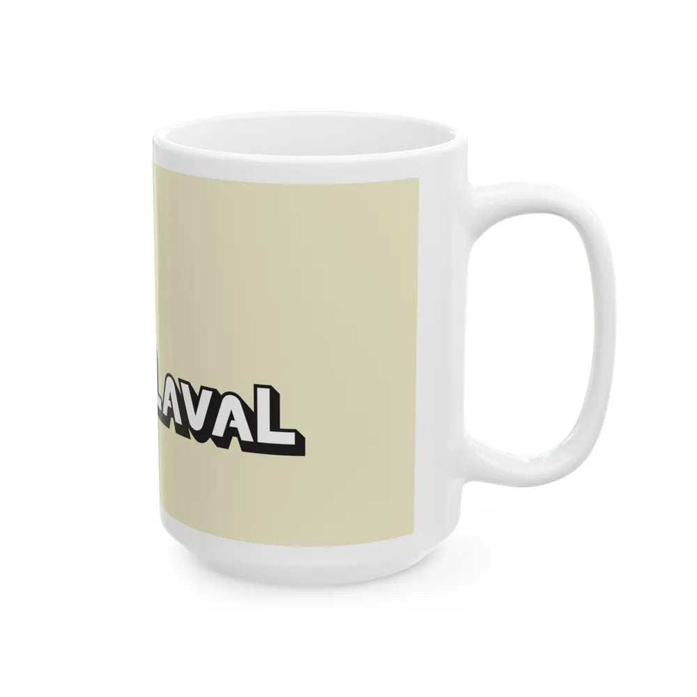 Flag of Laval Quebec Canada - White Coffee Mug-Go Mug Yourself