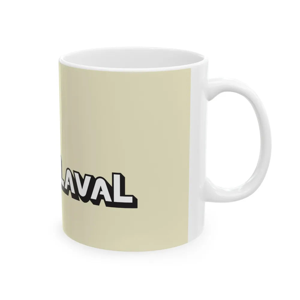 Flag of Laval Quebec Canada - White Coffee Mug-Go Mug Yourself