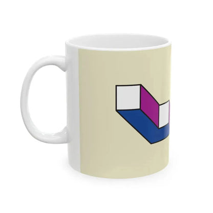 Flag of Laval Quebec Canada - White Coffee Mug - Go Mug Yourself
