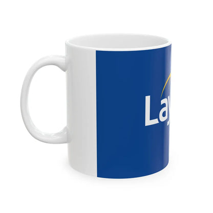 Flag of Layton Utah (United States) White Coffee Mug - Go Mug Yourself