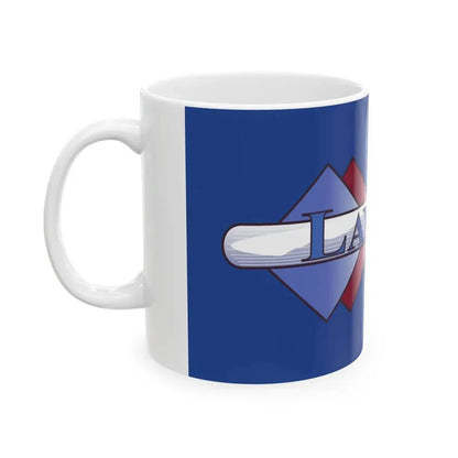 Flag of Layton Utah Until 2015 (United States) White Coffee Mug - Go Mug Yourself