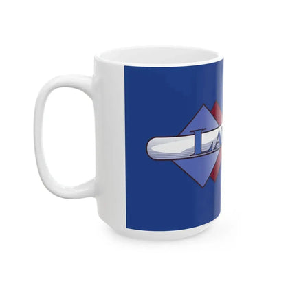 Flag of Layton Utah Until 2015 (United States) White Coffee Mug - Go Mug Yourself