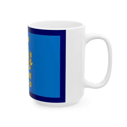 Flag of Lazio 1995 (Italy) White Coffee Mug - Go Mug Yourself