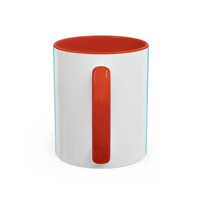 Flag of Lazio Italy - Accent Coffee Mug - Go Mug Yourself